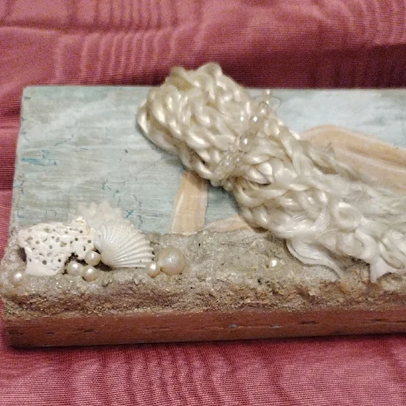 Seashell Mermaid Custom Wall Art - Picture 3 of 7